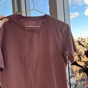 Arc'teryx Women's Maroon Short Sleeve Tee